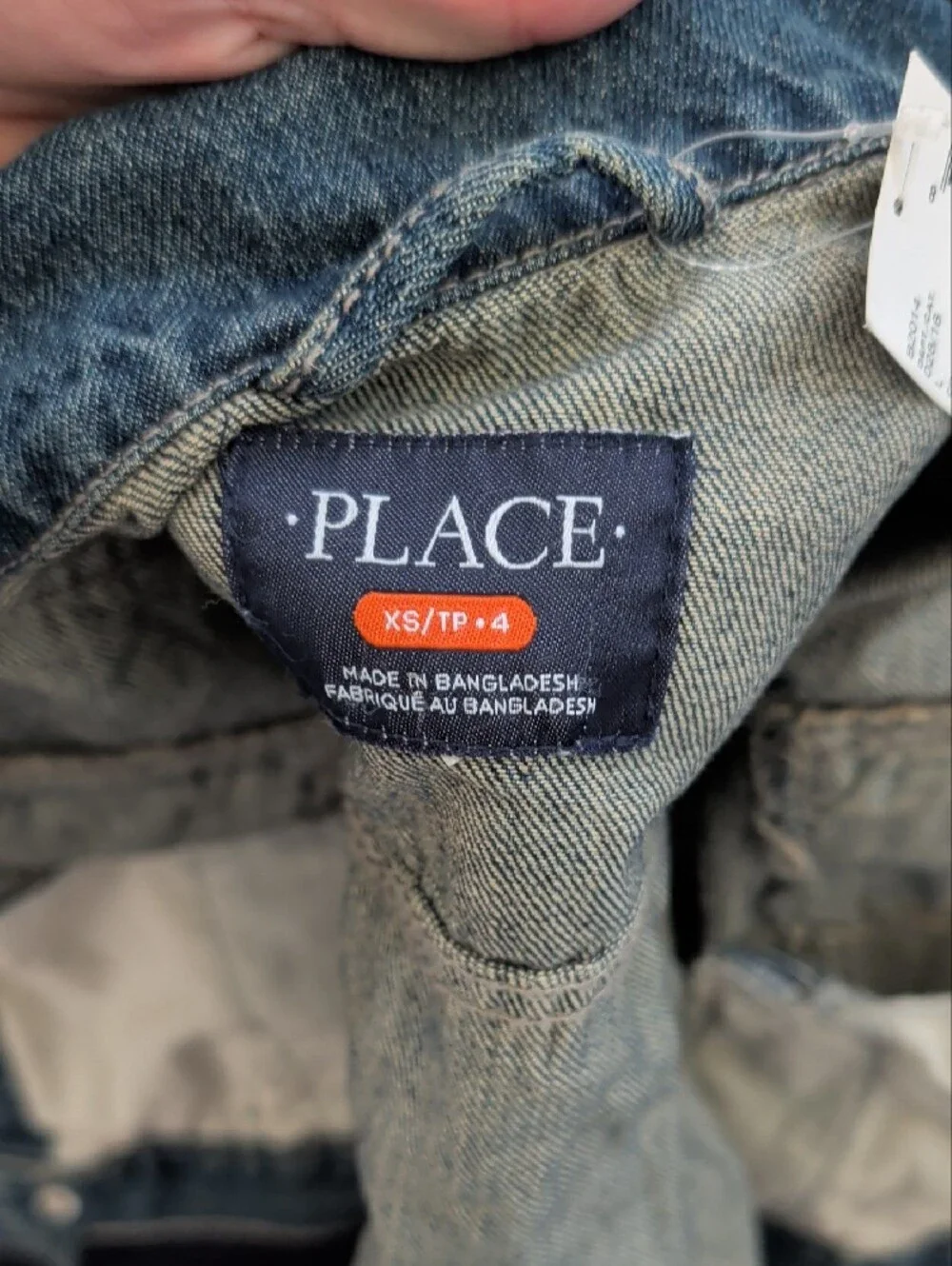 The Children's Place Boys' Washed Blue Denim Jacket